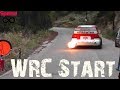 WRC Cars Start ALS Backfire Sound