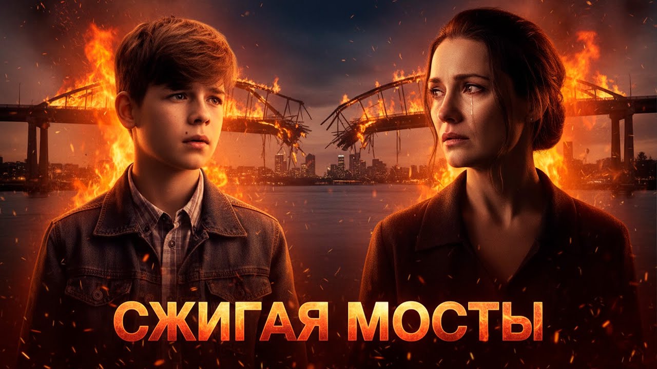 Сериал, который рвёт душу и держит до конца. Сжигая мосты. Все серии подряд
