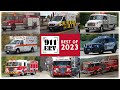 Fire trucks police cars and ambulances responding compilation  best of 2023 134 departments