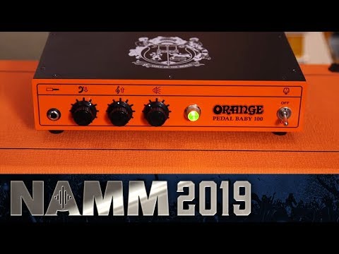 The Orange Pedal Baby 100 - A compact 100w Amp Just For Your Pedals