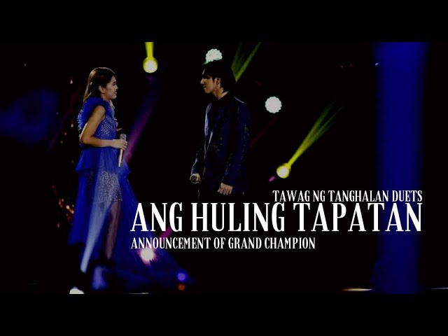 Announcement of Grand Champion | Tawag ng Tanghalan Duets Ang Huling Tapatan ✨ class=