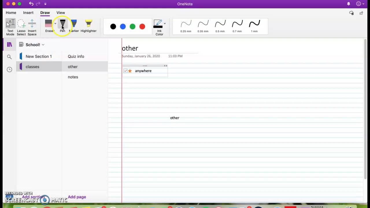 use onenote online