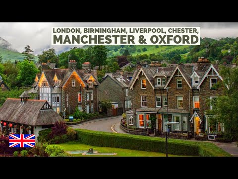 London, المملكة المتحدة | Birmingham | جولة مشي 4K