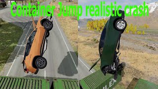 Beamng Drive Cars Jump to the Container 2024 002 - Beamng Drive // Vehicles Crash