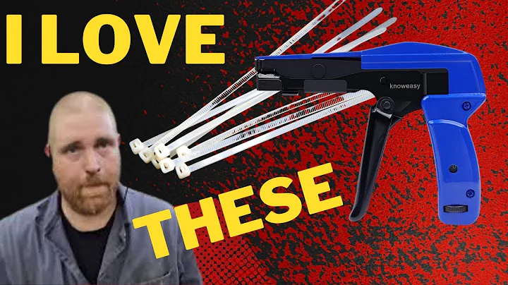 Zip tie tightening tool ( a must have when doing lots )