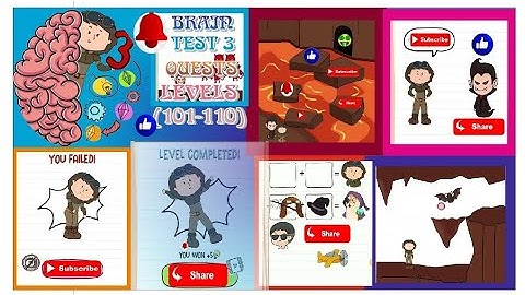Brain Test3 Quests Level 101-110 Complete