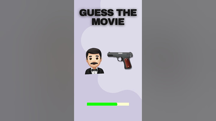 CAN YOU GUESS THE MOVIE? #15