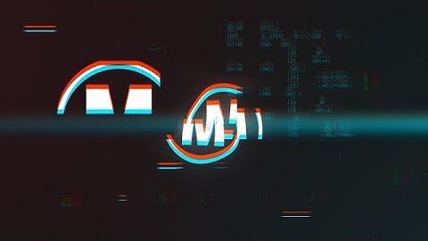 Glitch Logo Intro After Effects Templates