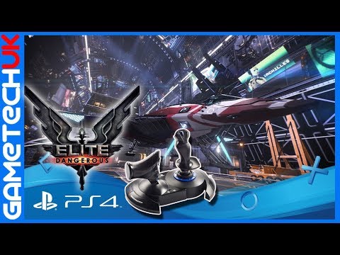 Elite Dangerous Ps4 Configuring And Trying Out The T Flight Hotas 4 For The First Time Youtube