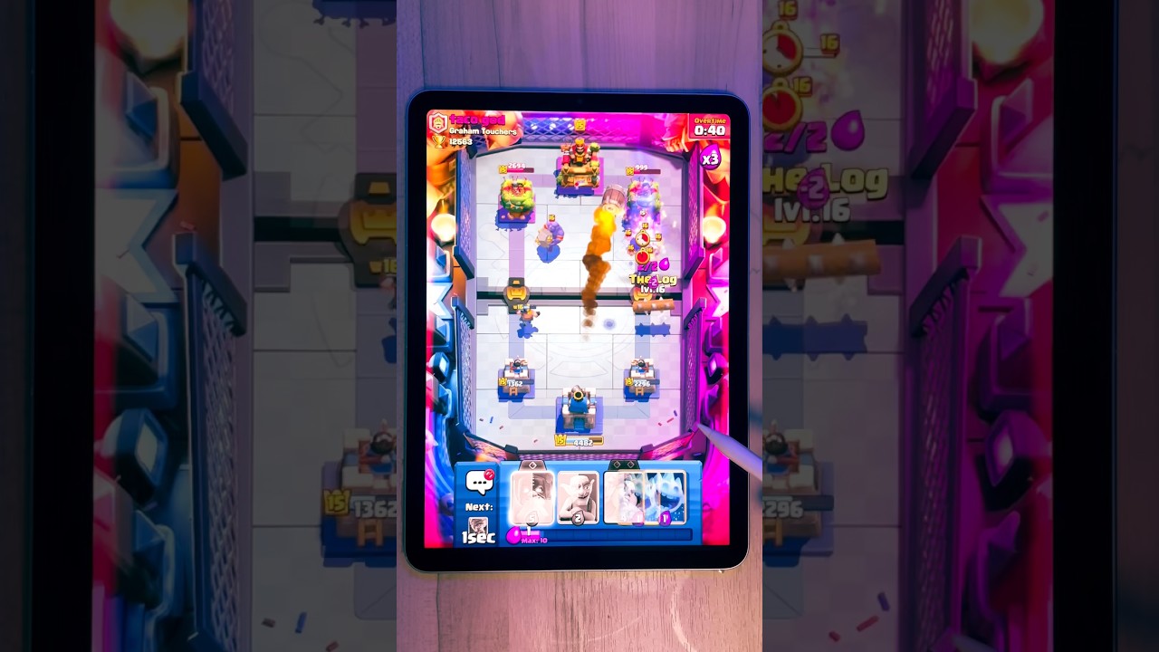 Skill Deck vs No skill | #clashroyale #shorts