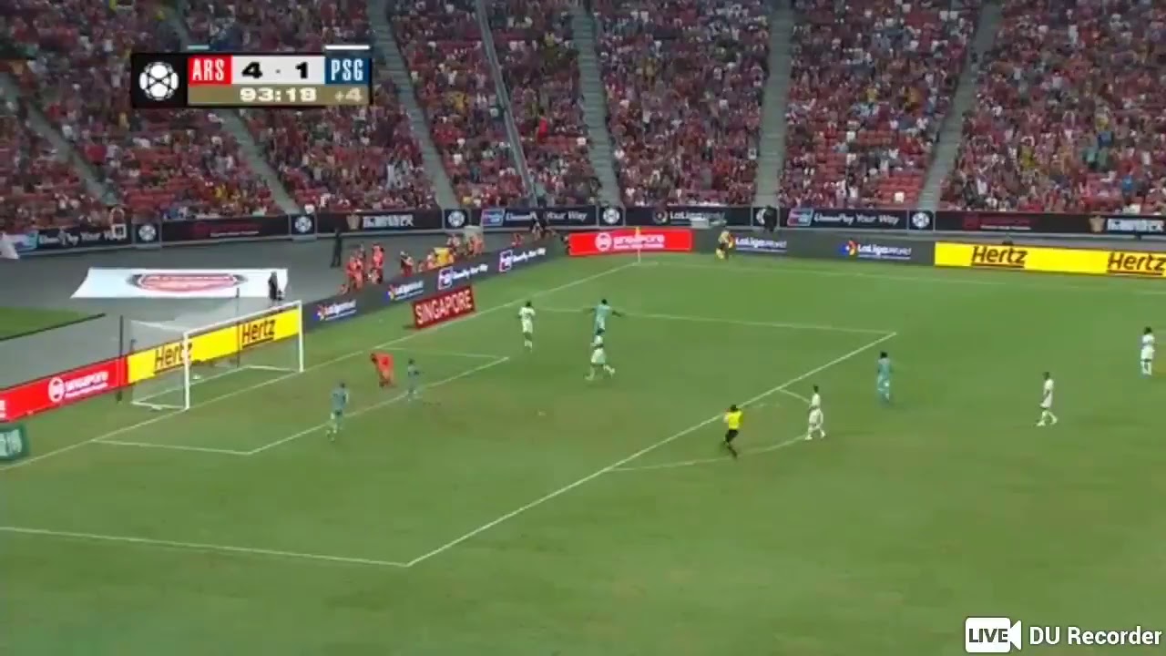 ARSENAL VS PSG 5-1 - YouTube