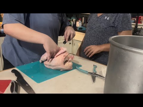 3 FUN DAYS! Butchering and canning chicken!