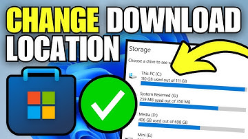 How To Change Microsoft Store Apps Download Location