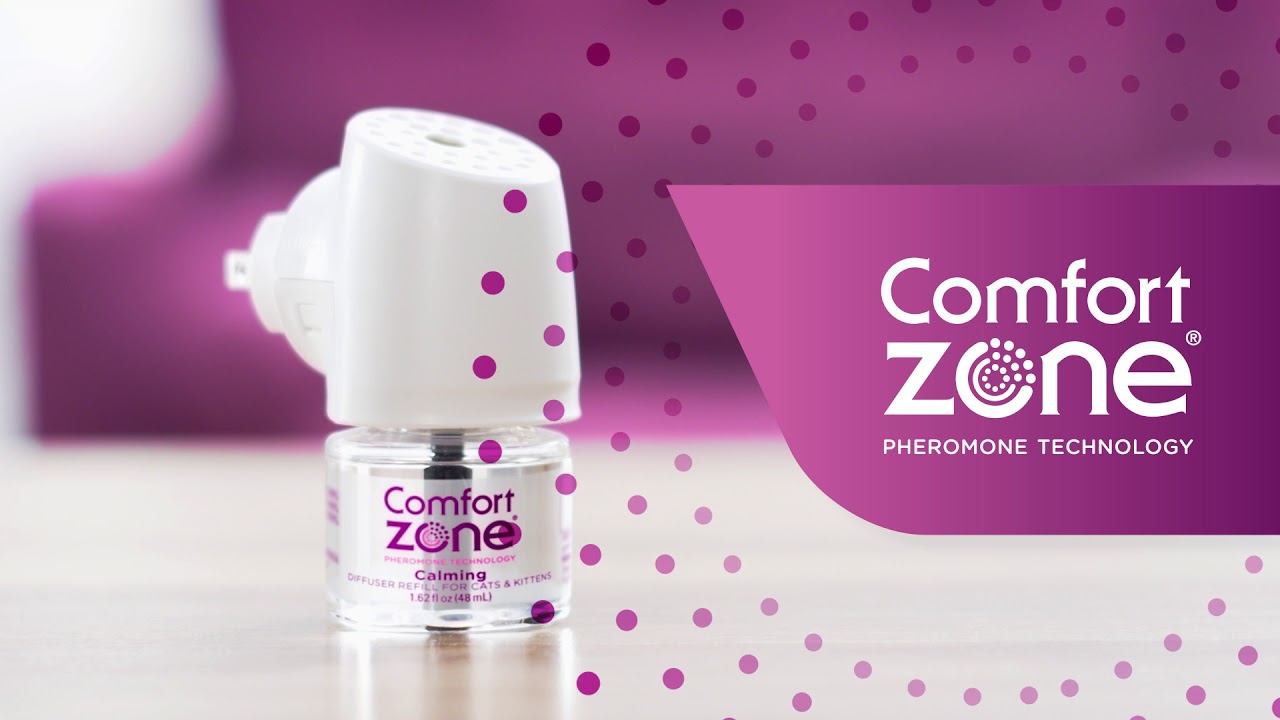 Comfort Zone Calming Diffuser For Cat Stress Stop Urine Marking