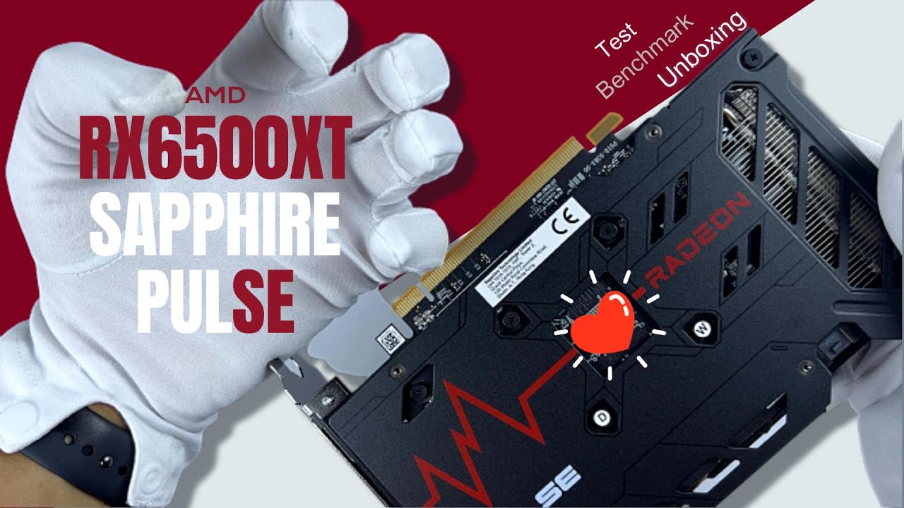 Sapphire Pulse RX 6500 XT Unboxing - YouTube