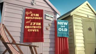 Beach hut TV advert | Hastings Direct