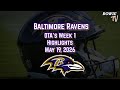 Baltimore Ravens OTAs Highlights Week 1 (5-19-2026)