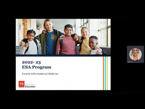 Education Savings Accounts (ESAs): Parent & Families Informational Webinar