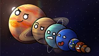 Agar Planets Ka Orbit Badal Diya Jaye To? || What if the planets were ordered by SIZE? #animation