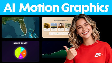 How to create Motion Graphics with AI | EASY Tutorial