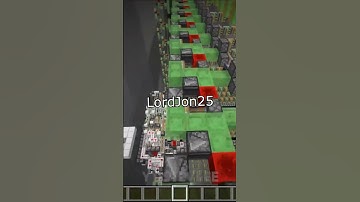 The LARGEST Working Piston in Minecraft