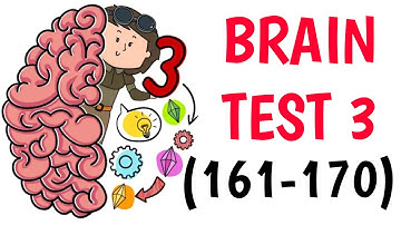 Brain Test 3:Tricky Quests Levels 161 162 163 164 165 166 167 168 169 170 #argaming