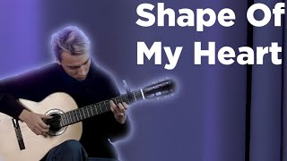 Sting - Shape of my heart | Fingerstyle cover by AkStar