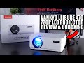 Vankyo Leisure 470 REVIEW: Connect Smartphone To THIS Projector!