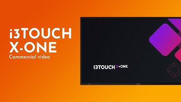 i3TOUCH X-ONE - Interactive Touch Display