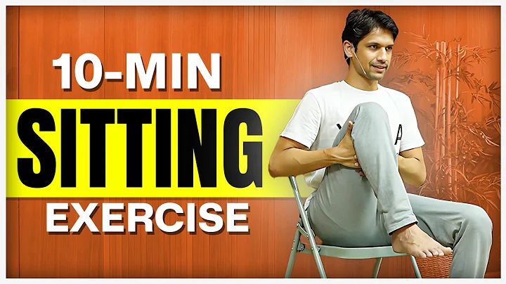 11 Easy Stretching Exercises on Chair | Stretch & Relax | Saurabh Bothra