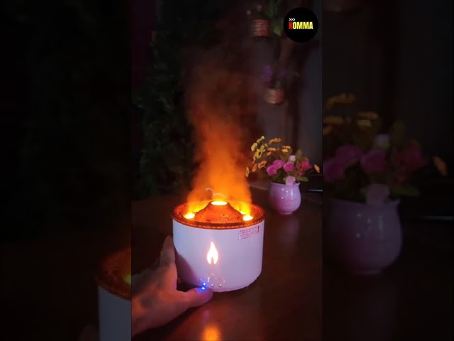 YouTubeでUltrasonic Essential Oil Air Humidifier Volcano #gadgets #amazon #shortsを視聴 YouTubeでUltrasonic Essential Oil Air Humidifier Volcano #gadgets #amazon #shortsを視聴