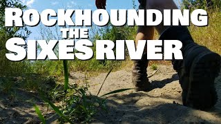 Oregon Rocks! Rockhounding Oregon: Sixes River near the Oregon Coast