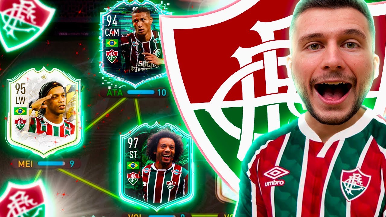 MONTEI O FLUMINENSE NO FIFA E JOGUEI A WL!! RONALDINHO, MARCELO, RICHARLISON FIFA 22 - ULTIMATE TEAM
