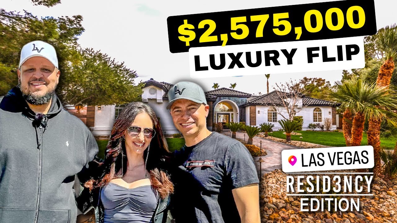 2,575,000 Las Vegas Luxury Flip 1 Acre No HOA in Southern Highlands