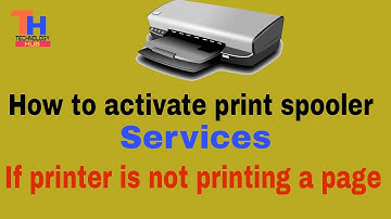 how to start print spooler service in windows 8.1/7