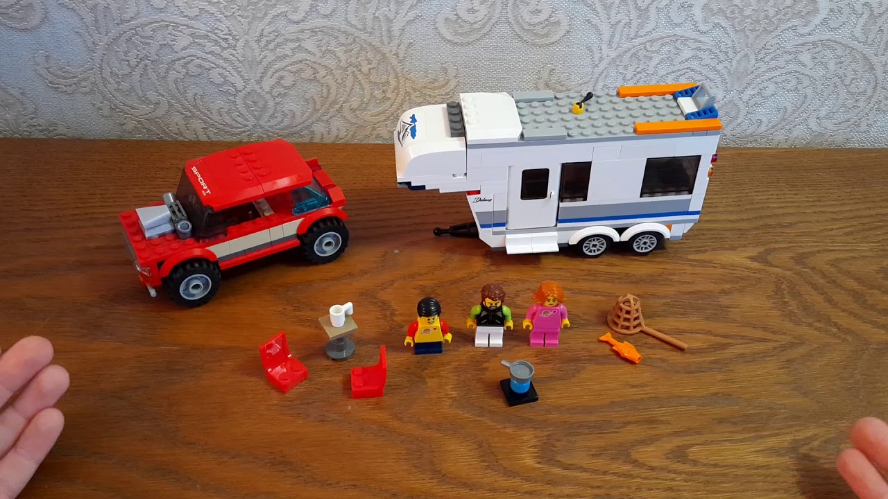 Climb Aboard Lego camper, Cool lego, Lego projects