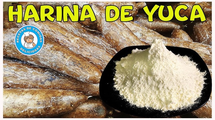 Cómo hacer ALMIDÓN Y HARINA DE YUCA en casa DE FORMA FÁCIL 