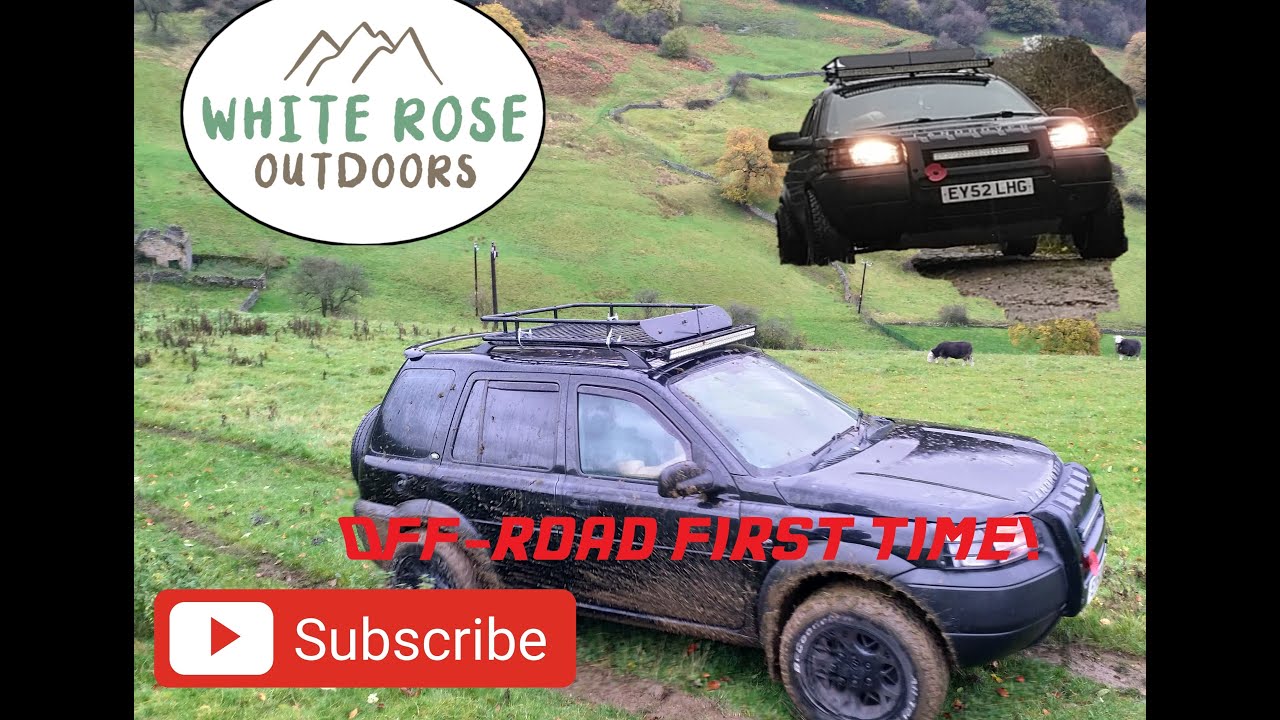 Freelander 1 greenlaning/off-road first time out!