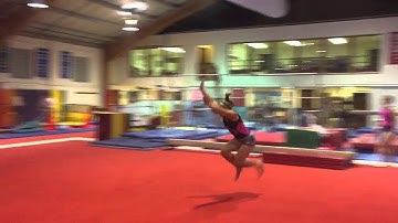 Gillian Luczyk FX back 1 1/2 twist front layout