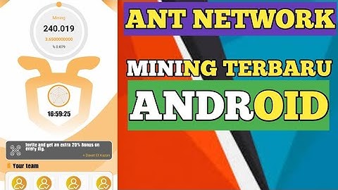 Ant Network | Ant network phone based | Ant Network app | Ant network coin