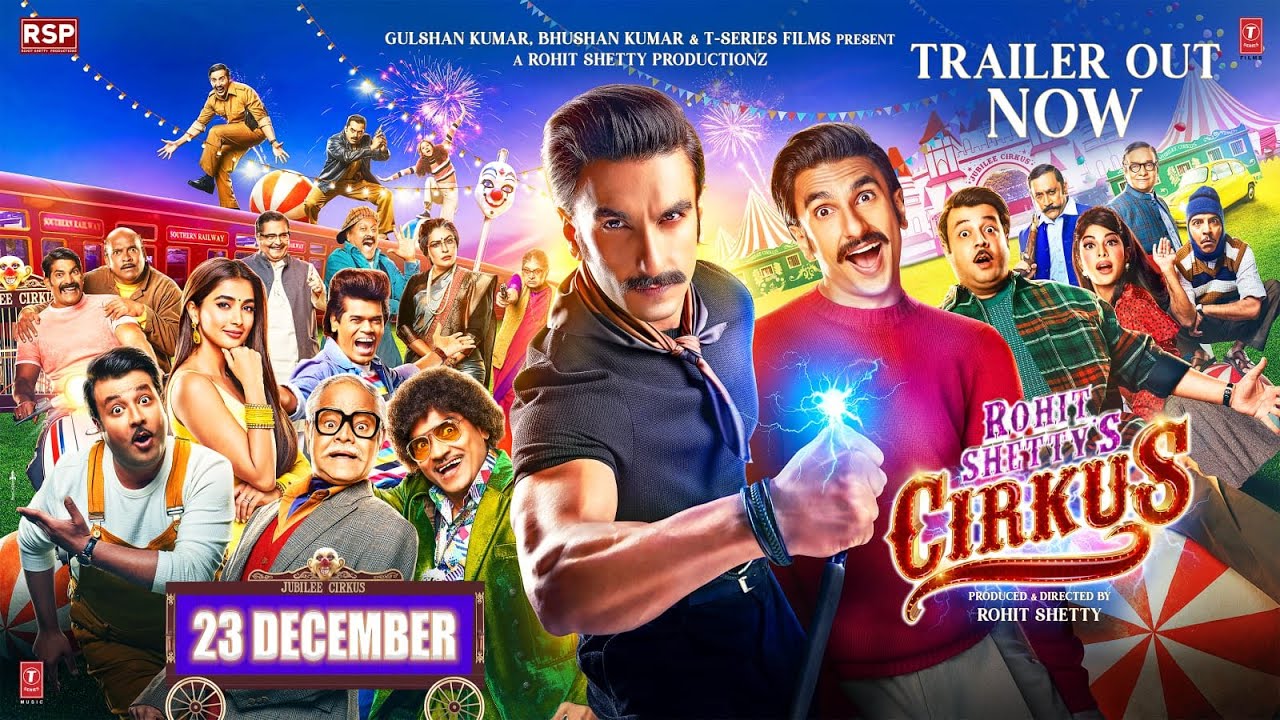 Cirkus Movie Trailer | Ranveer Singh | Rohit Shetty | In Cinemas 23rd Dec