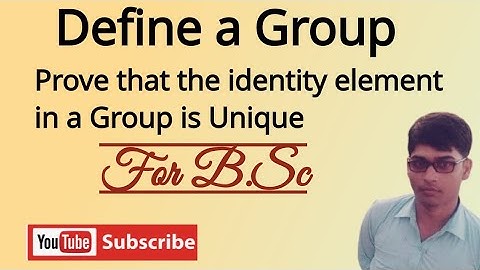 Define a Group and Prove That Cube Roots of Unity w.r.t Multiplication ❌ is a Group