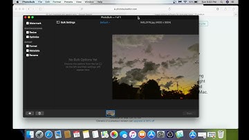 How to add a WaterMark to your photos on mac