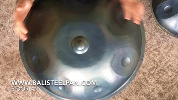 E Dorian handpan
