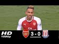 Arsenal vs Stoke City 3-0 • All Goals & Highlights • Aubameyang scored 2 goals • 2018 HD