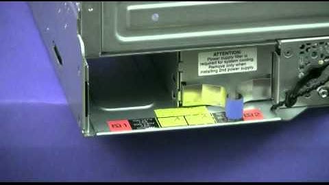 IBM System x3630 M3 - FRU - Remove Hot Swap Power Supply