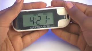 Glucocard 01 Mini - Review Memory Arkray Healthcare Pvt. Ltd. India