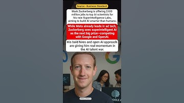 Meta’s Bold AI Move: Top Scientists Join Zuckerberg’s Quest to Outpace Google and OpenAI