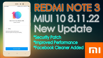 MIUI 10 8.11.22 || GLOBAL BETA ROM || REDMI NOTE 3 || CHANGES & FEATURES