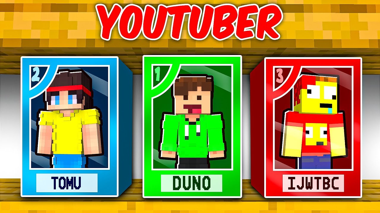 Lever Som YOUTBER LEKSAKER i Minecraft!